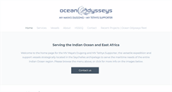 Desktop Screenshot of ocean-odysseys.com
